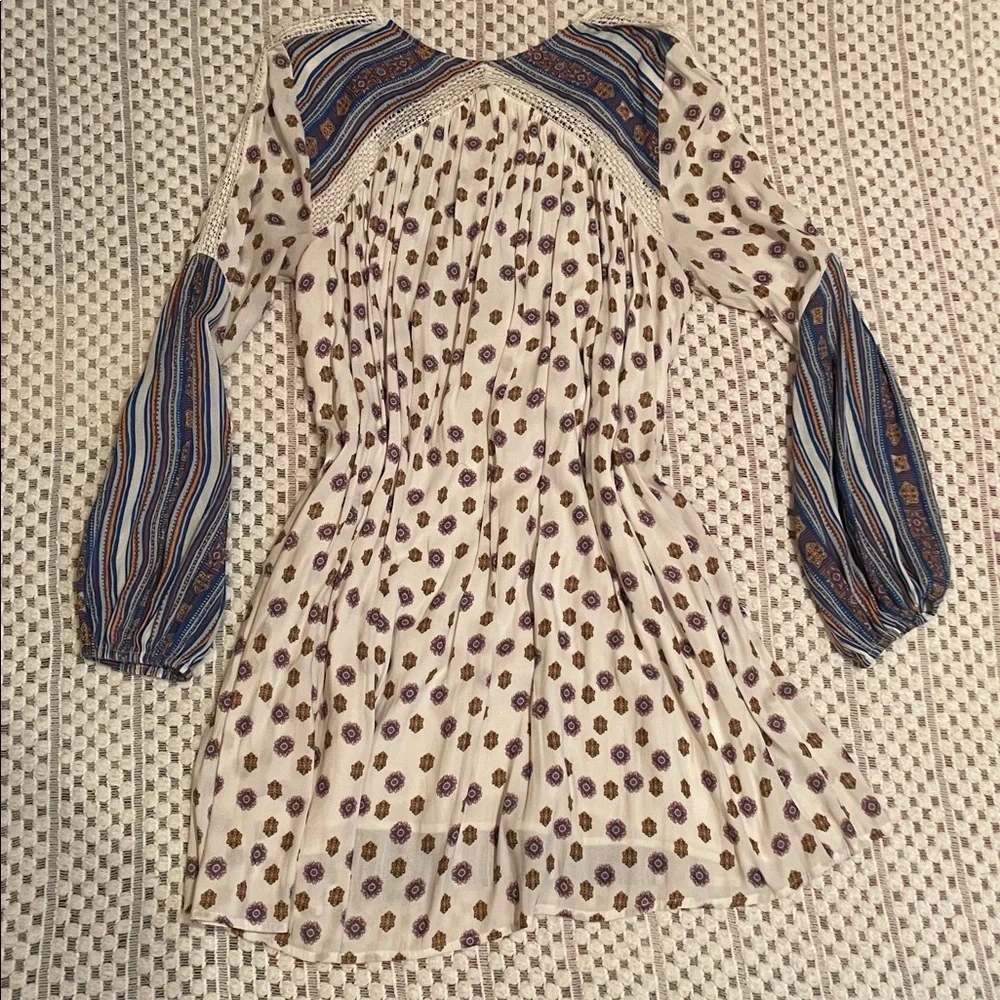 Free People Rain or Shine Tunic Dress